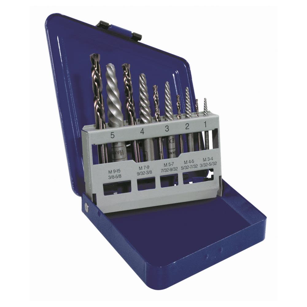 Irwin 10pc Extractor & Drill Bit Set - Flockneti