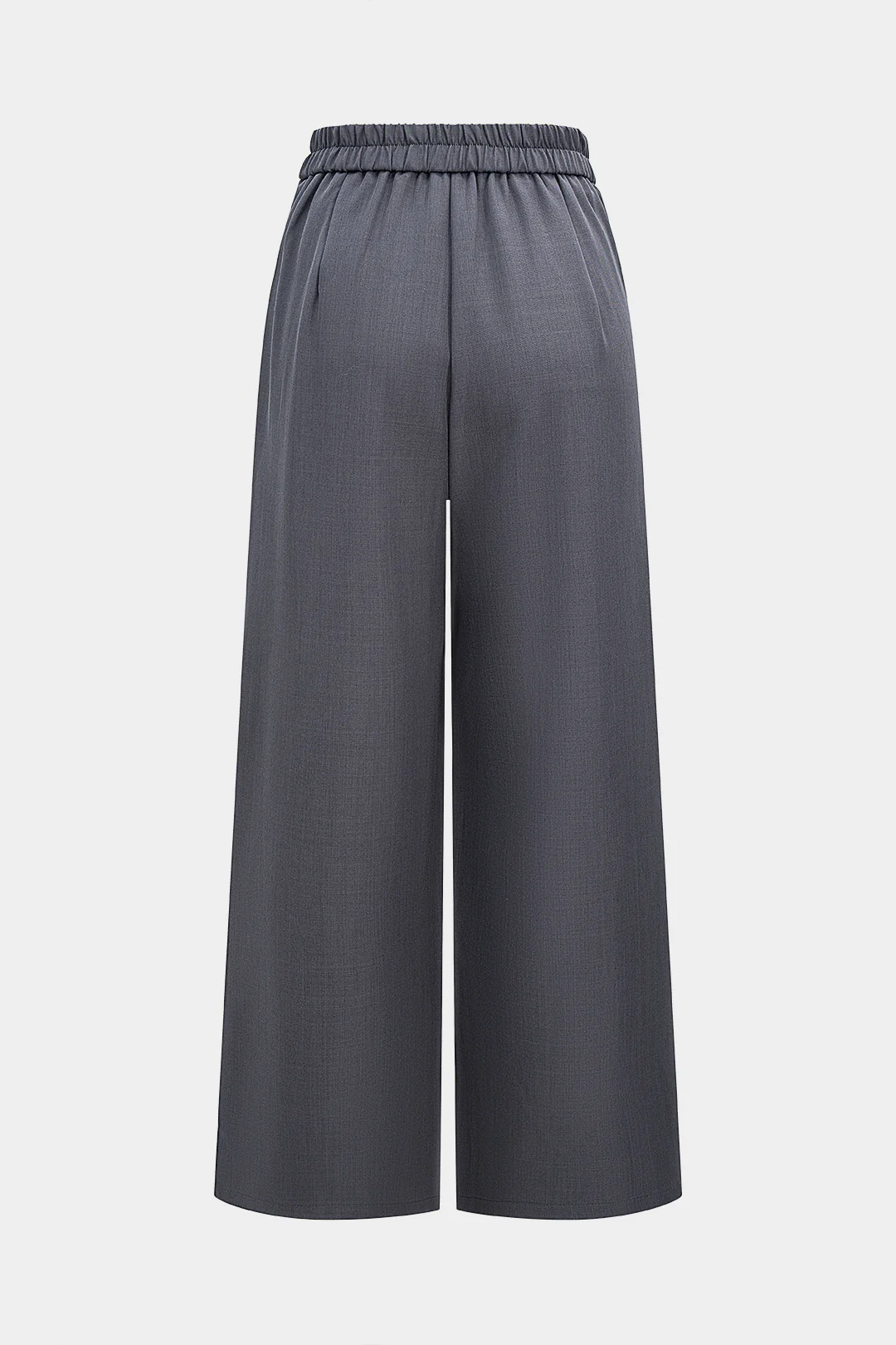 Asymmetrical Straight Leg Pants - Flockneti