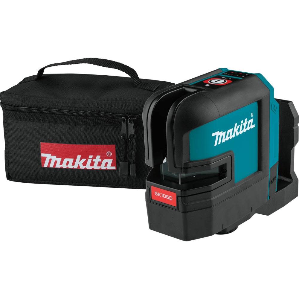 Makita 12V Max CXT Self-Leveling Cross-Line Red Beam Laser Bare Tool - Flockneti