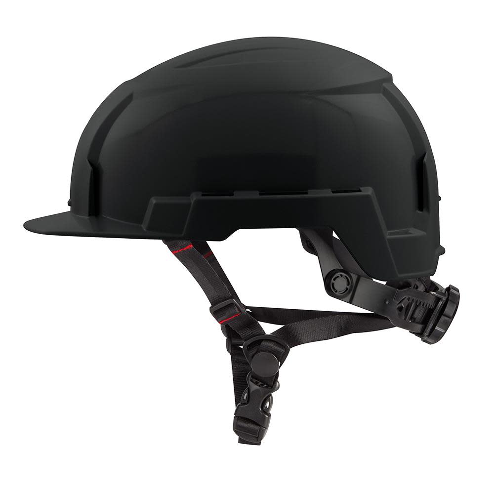 Milwaukee Black Front Brim Helmet with BOLT Class E - Flockneti