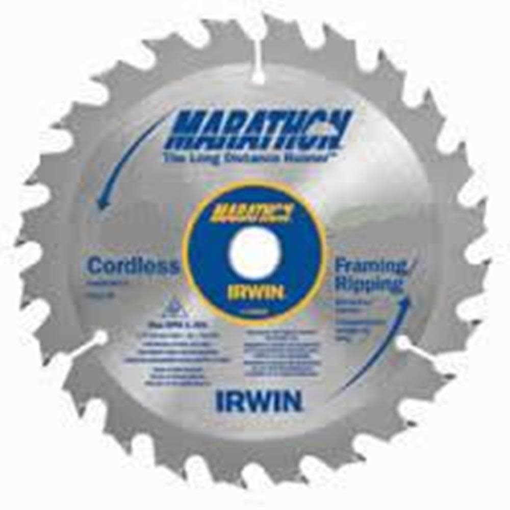 Irwin Marathon 5-1/2 In. 24T Cordless Saw Blade - Flockneti