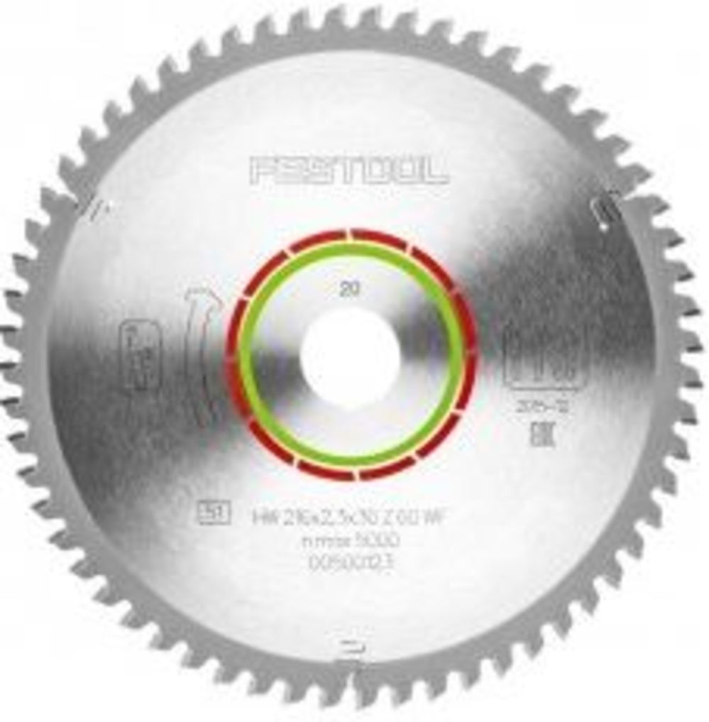 Festool 8 1/2″ Saw Blade Laminate/HPL for KSC 60 - Flockneti