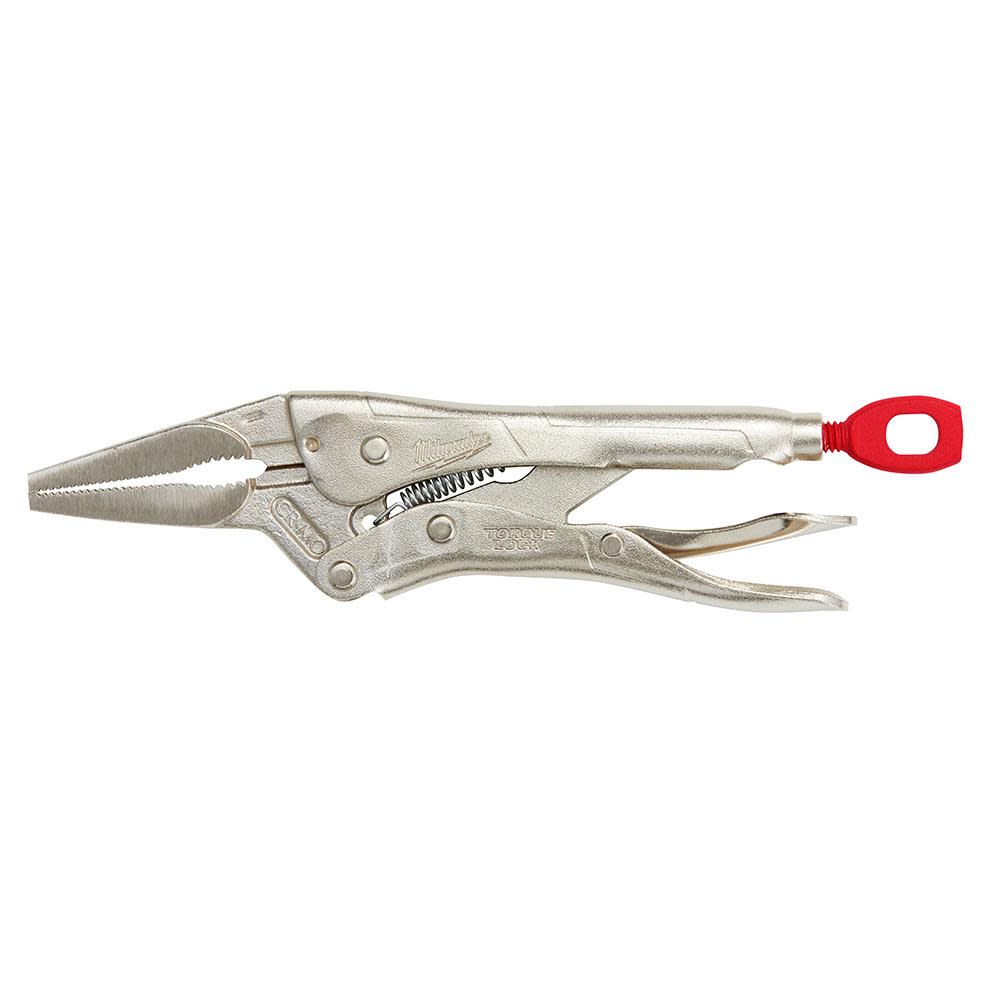 Milwaukee 6 in. TORQUE LOCK Long Nose Locking Pliers - Flockneti