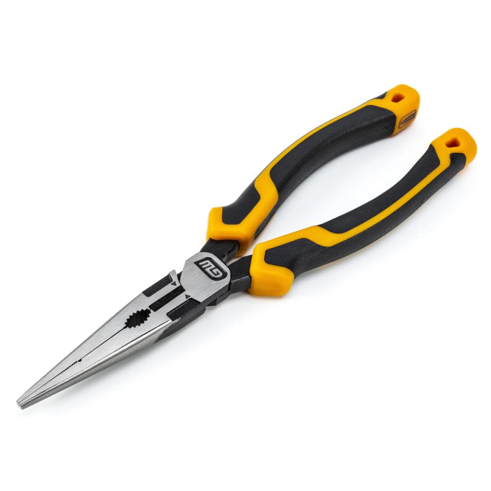 GEARWRENCH 8″ Pitbull Dual Material Long Nose Pliers - Flockneti