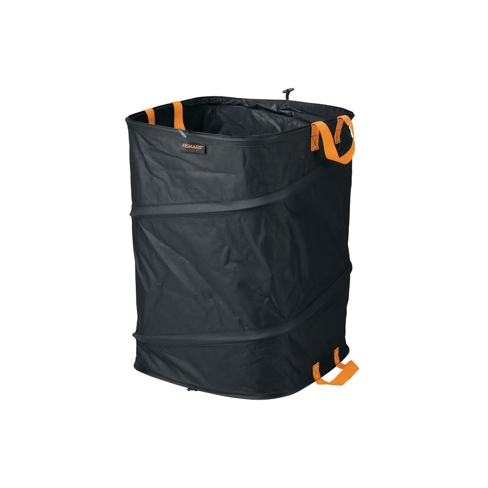 Fiskars 46 Gallon Black Square Collapsible Garden Bag - Flockneti