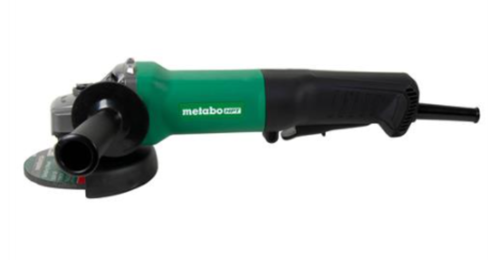 Metabo HPT Disc Grinder Paddle Switch with Lock-Off 4.5″ 10.5 Amp - Flockneti