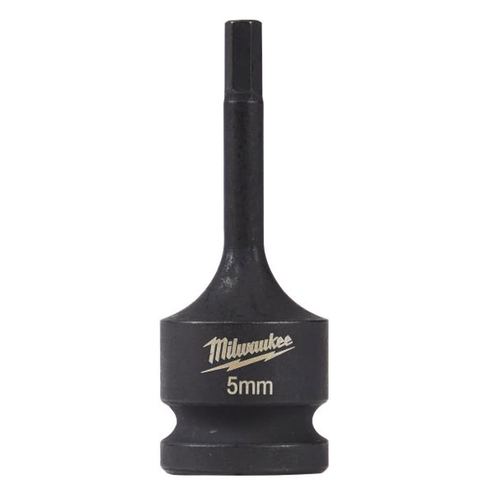Milwaukee Shockwave Lineman’s 3/8″ Drive 5mm Hex Bit Socket - Flockneti