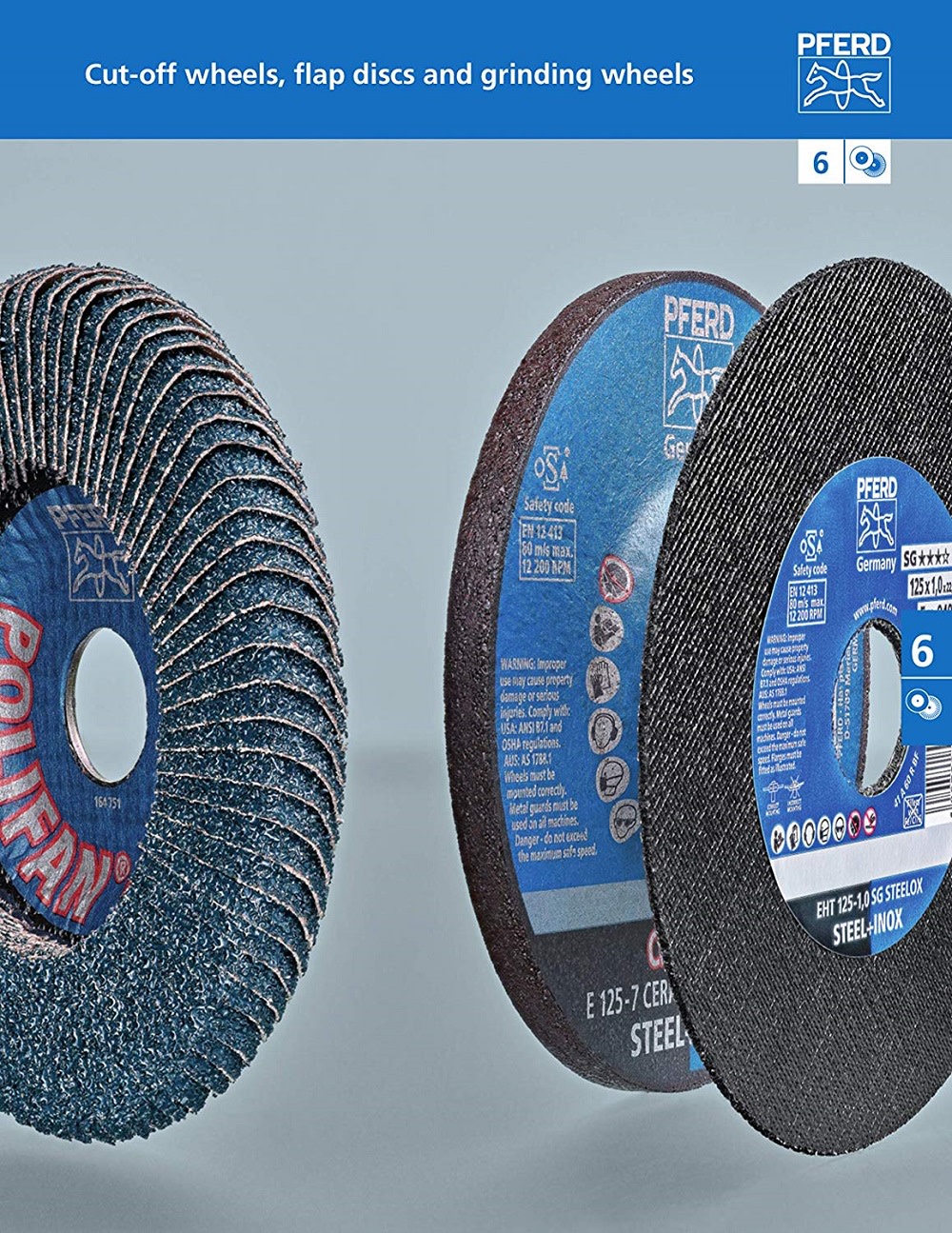 Pferd Polifan SGP Curve Cut-Off Wheel - Flockneti