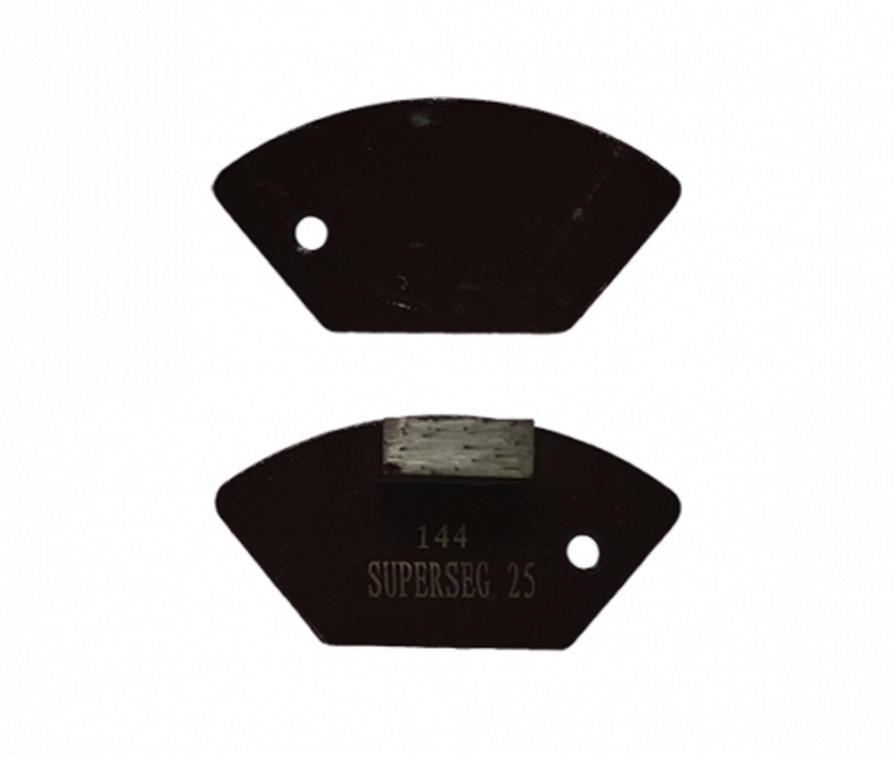 National Flooring Equipment Super Soft Single Bar Diamond Insert – Metal Bond 25 Grit - Flockneti