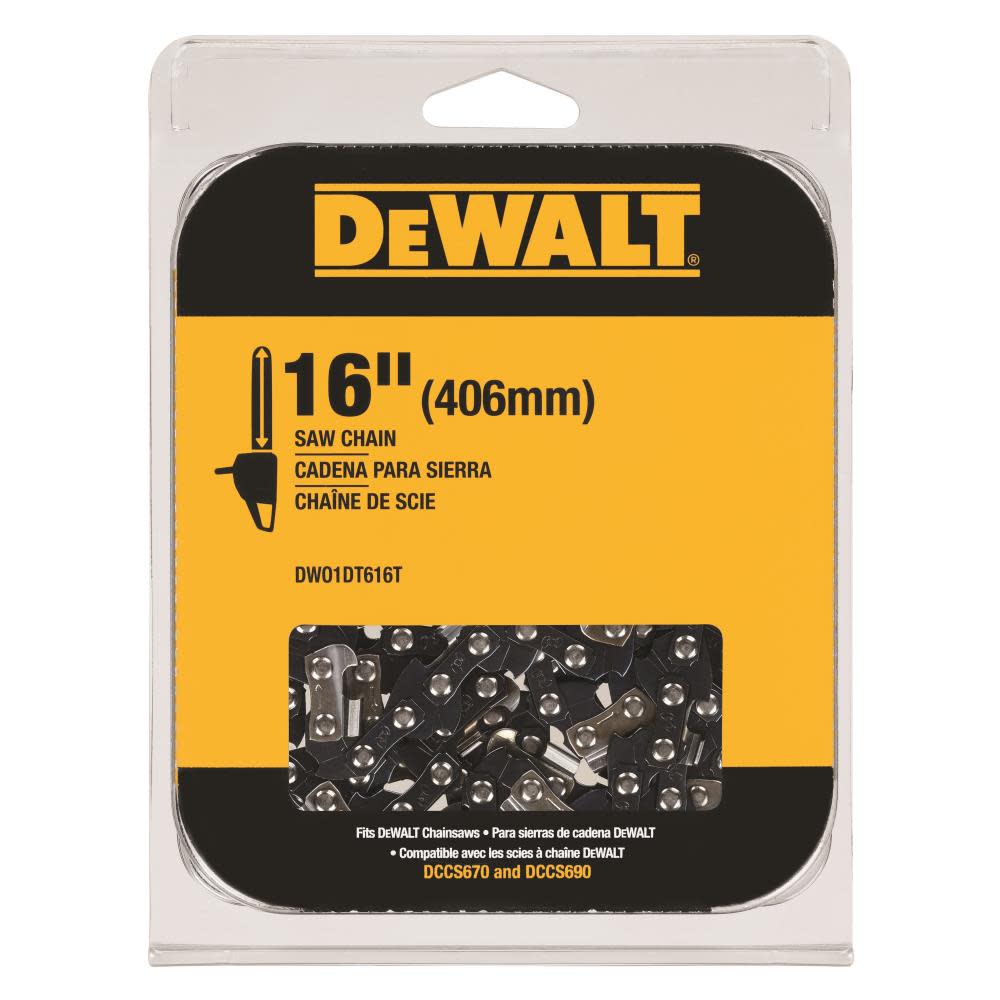 DEWALT 16 in. Chainsaw Replacement Chain - Flockneti