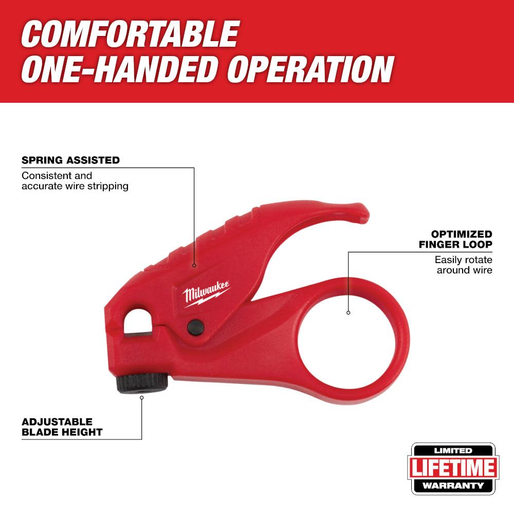 Milwaukee Universal Twisted Pair Stripper - Flockneti