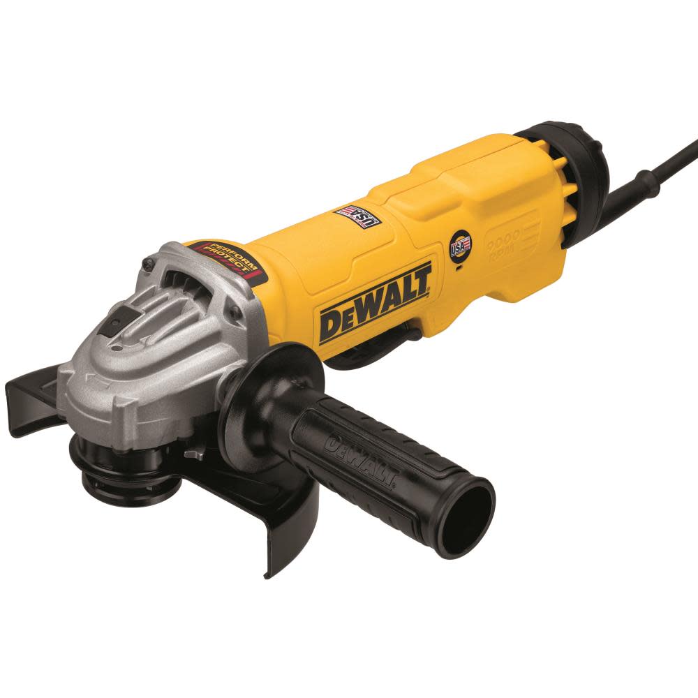 DEWALT DWE43144N – 6″ HIGH PERFORMANCE PADDLE SWITCH GRINDER WITH NO LOCK-ON - Flockneti