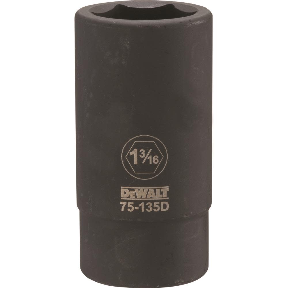 DEWALT 3/4 Drive X 1-3/16 6PT Deep Impact Socket - Flockneti