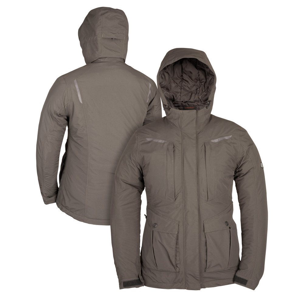 Mobile Warming Pinnacle Parka Heated Jacket Women’s 12 Volt Thyme XS - Flockneti