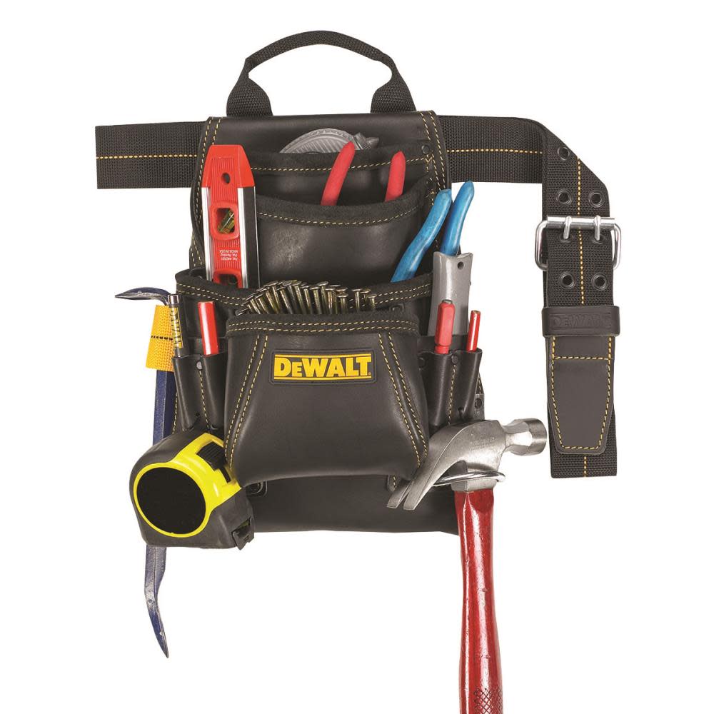 DEWALT Carpenter’s Leather Nail Bag - Flockneti
