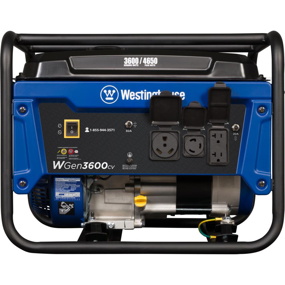 Westinghouse Generator Portable Gas Powered with CO Sensor - Flockneti