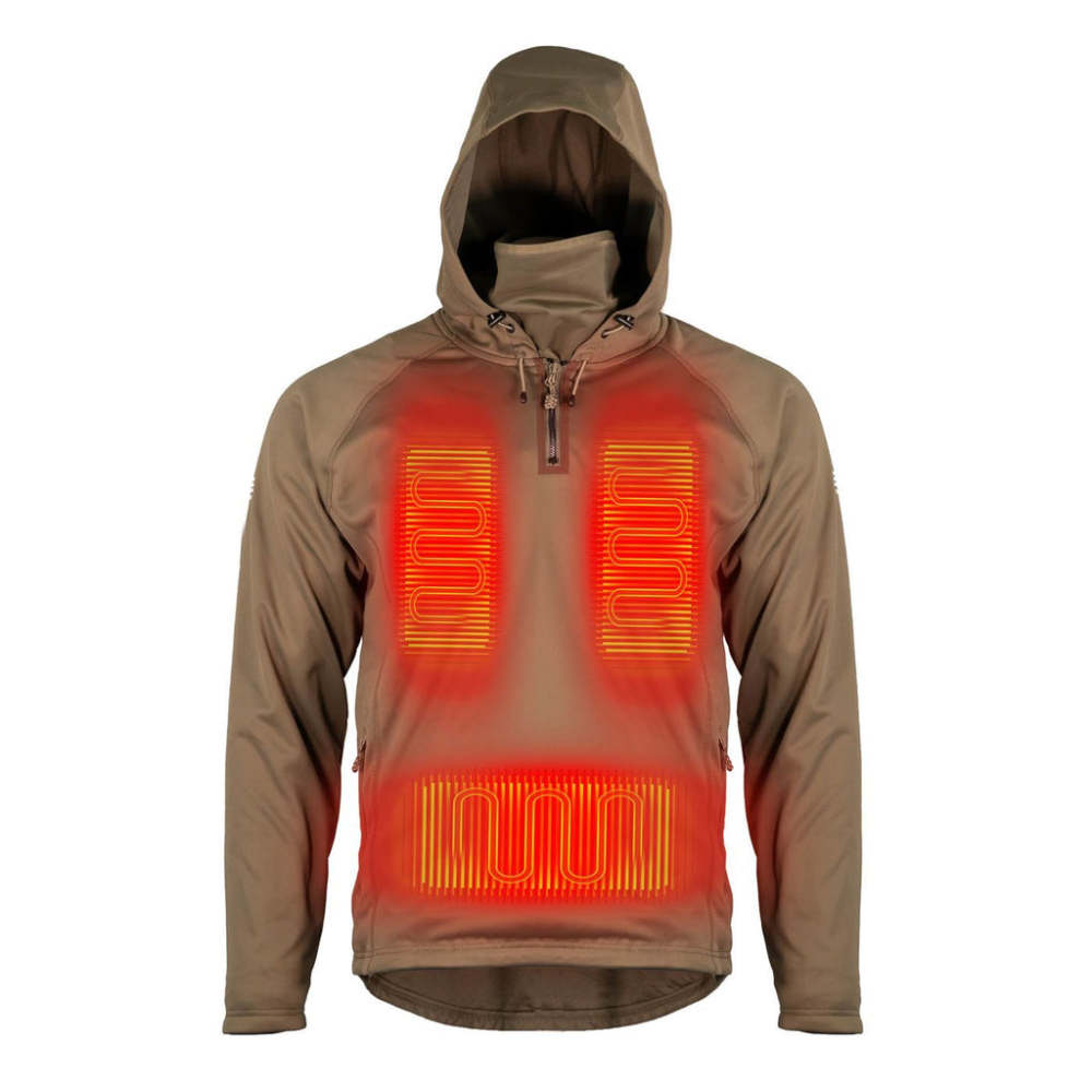 Mobile Warming Morel Agarics Pullover Jacket Mens Medium - Flockneti