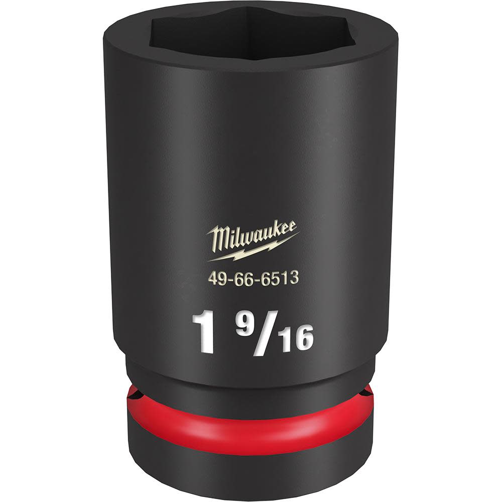 Milwaukee SHOCKWAVE Impact Duty Socket 1″ Drive 1-9/16″ Deep 6 Point - Flockneti