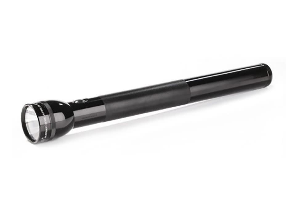 Maglite Flashlight Heavy Duty 6D Cell Incandescent Bulb Black - Flockneti