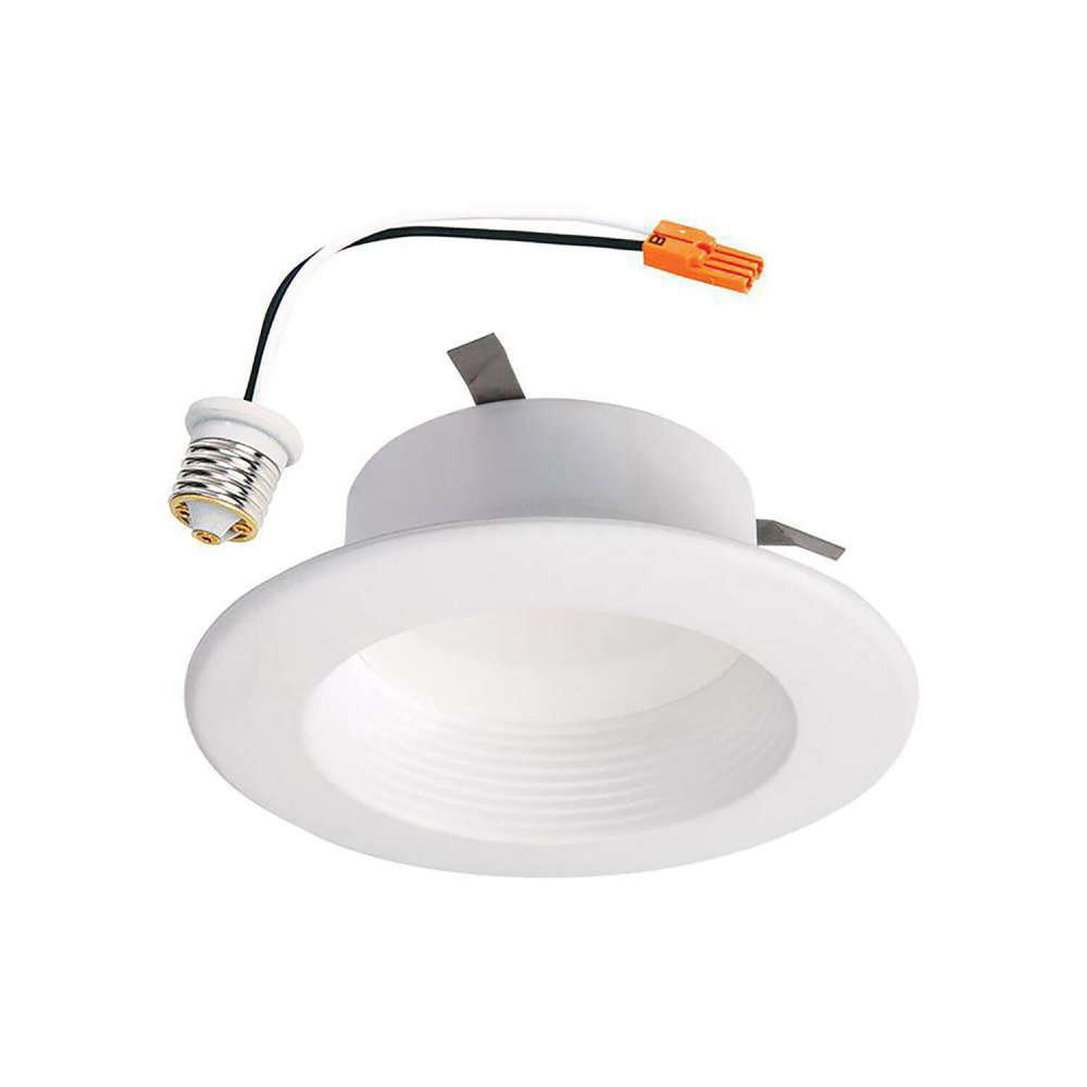 Halo Downlight with Switch 4″ Matte White 9W 600 Lumen LED - Flockneti
