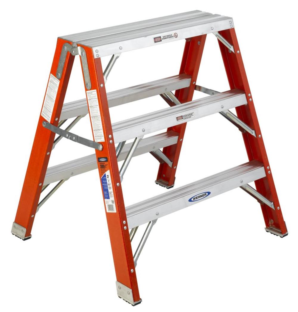 Werner 3 Ft. Type IA Fiberglass Work Stand - Flockneti