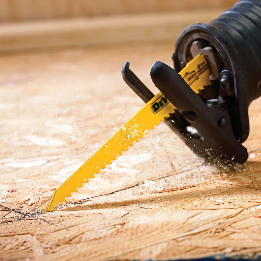 DEWALT Reciprocating Saw Blades Bi-Metal Set With Case 12pc - Flockneti