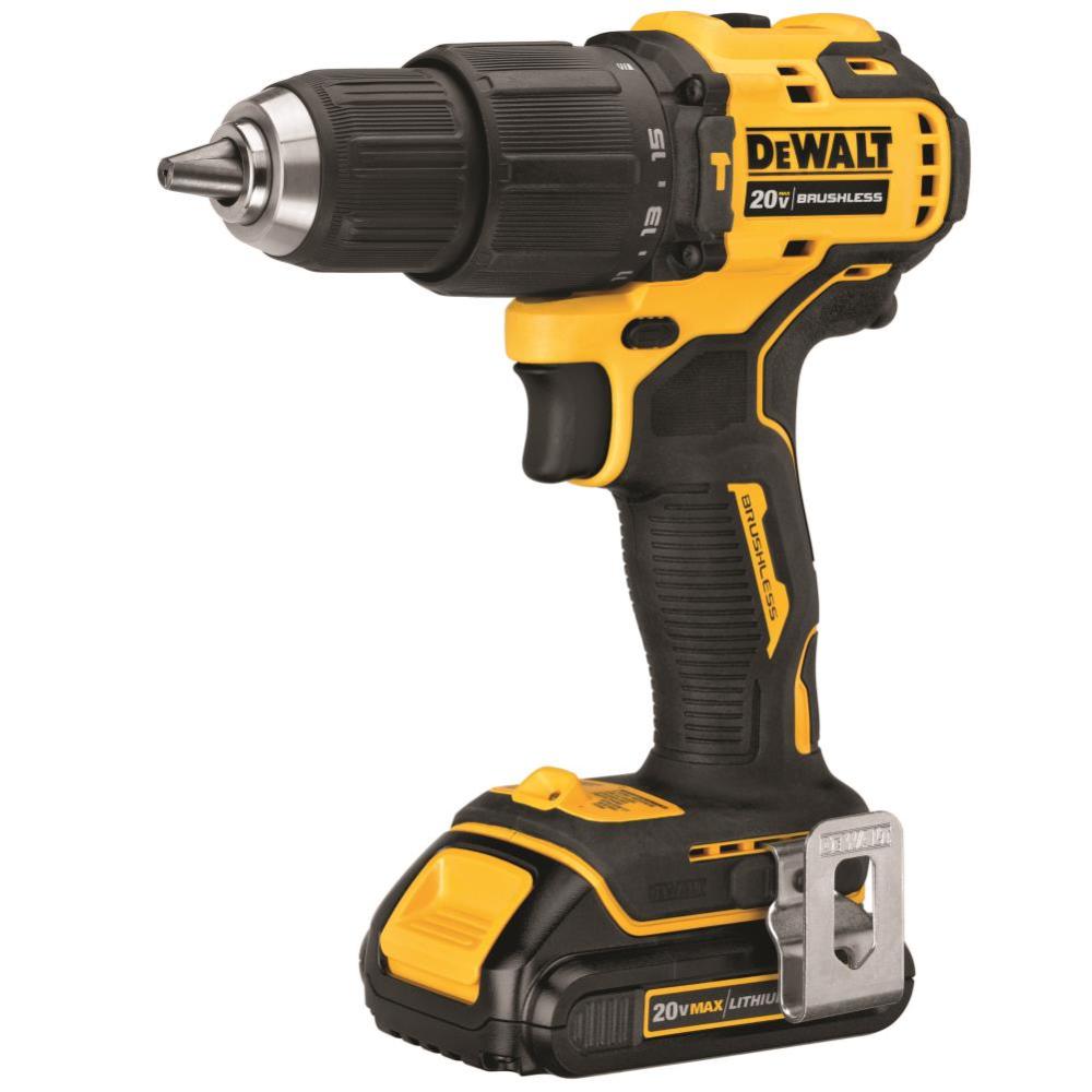 DEWALT ATOMIC 20V MAX 1/2″ Hammer Drill/Driver & 6 1/2″ Circular Saw Kit Bundle - Flockneti