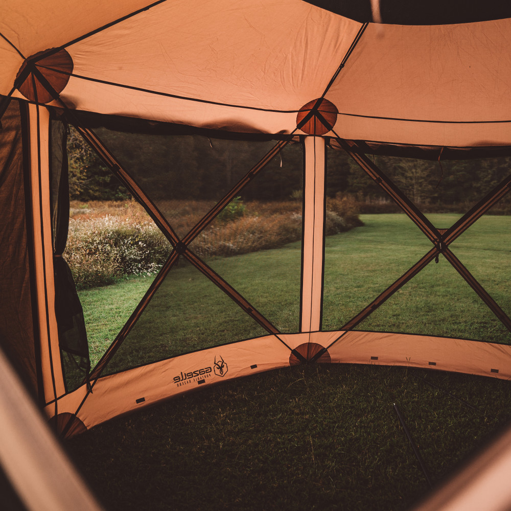 Gazelle G6 Gazebo Deluxe 6 Sides 92sqft - Flockneti