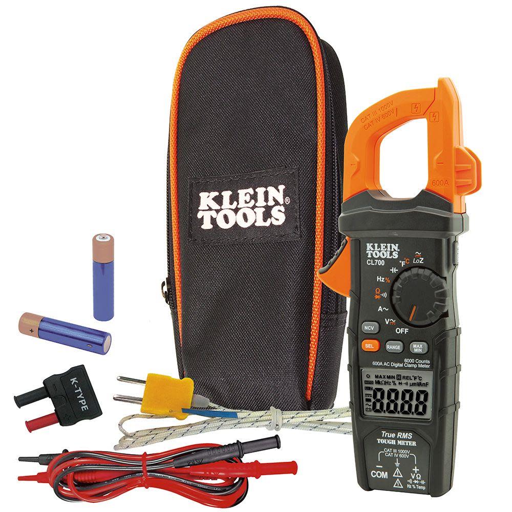 Klein Tools Digital Clamp Meter AC Auto LoZ - Flockneti