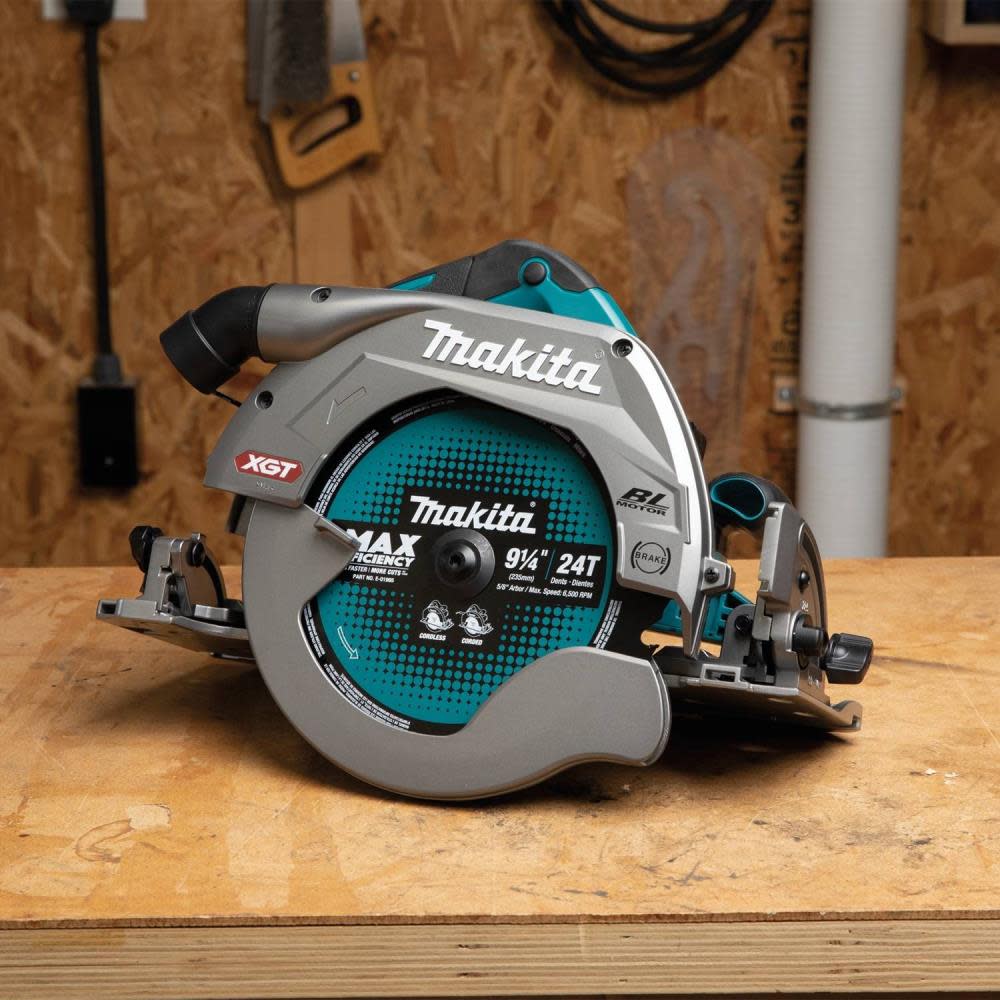 Makita 40V max XGT 9 1/4″ Circular Saw Guide Rail Compatible Bare Tool - Flockneti