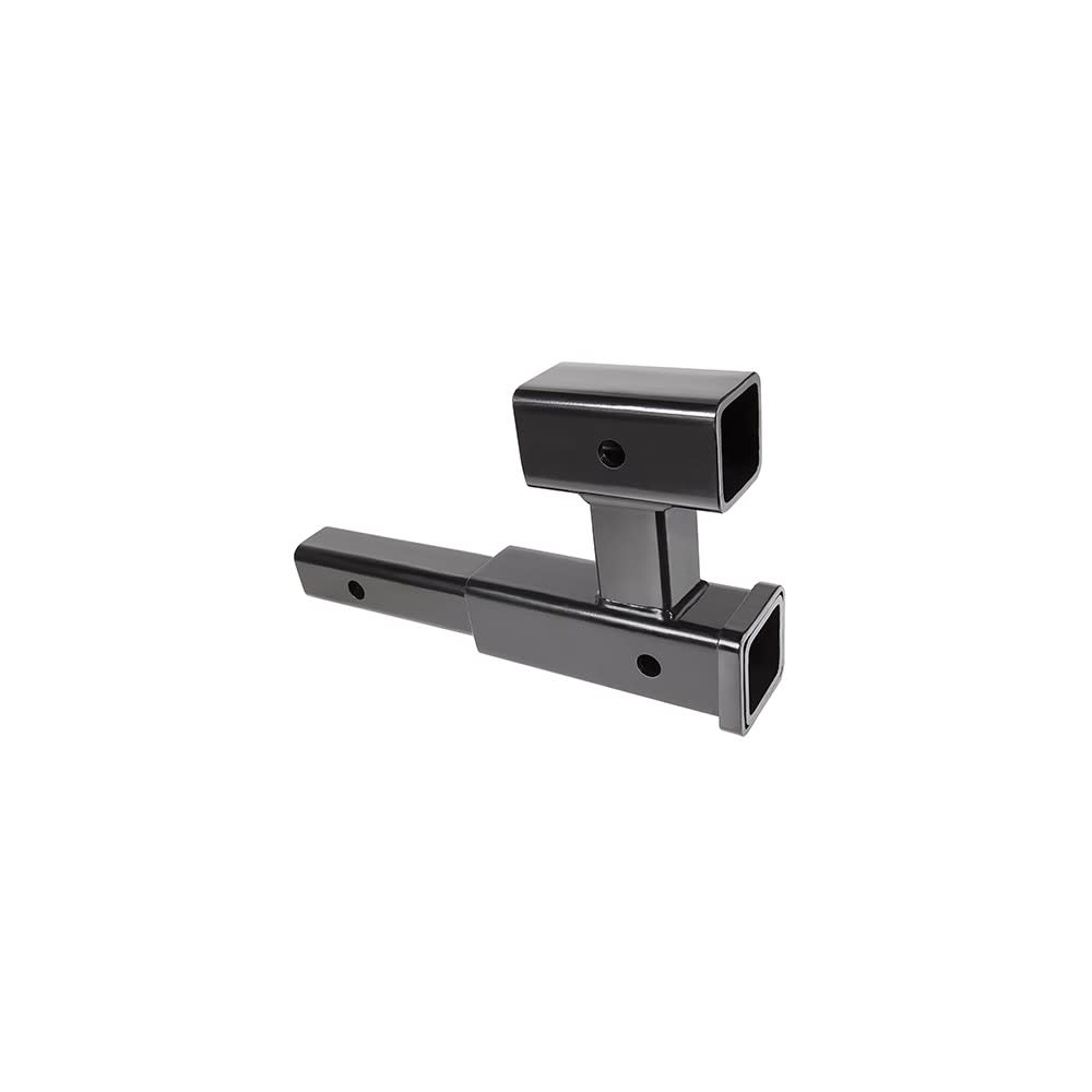 Reese 2″ 4000 lbs Trailer Hitch Extension with Dual Receivers - Flockneti