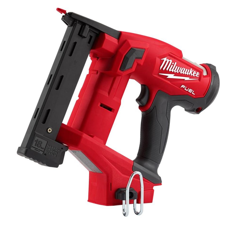 Milwaukee M18 FUEL 18ga 1/4″ Narrow Crown Stapler Recontitioned - Flockneti