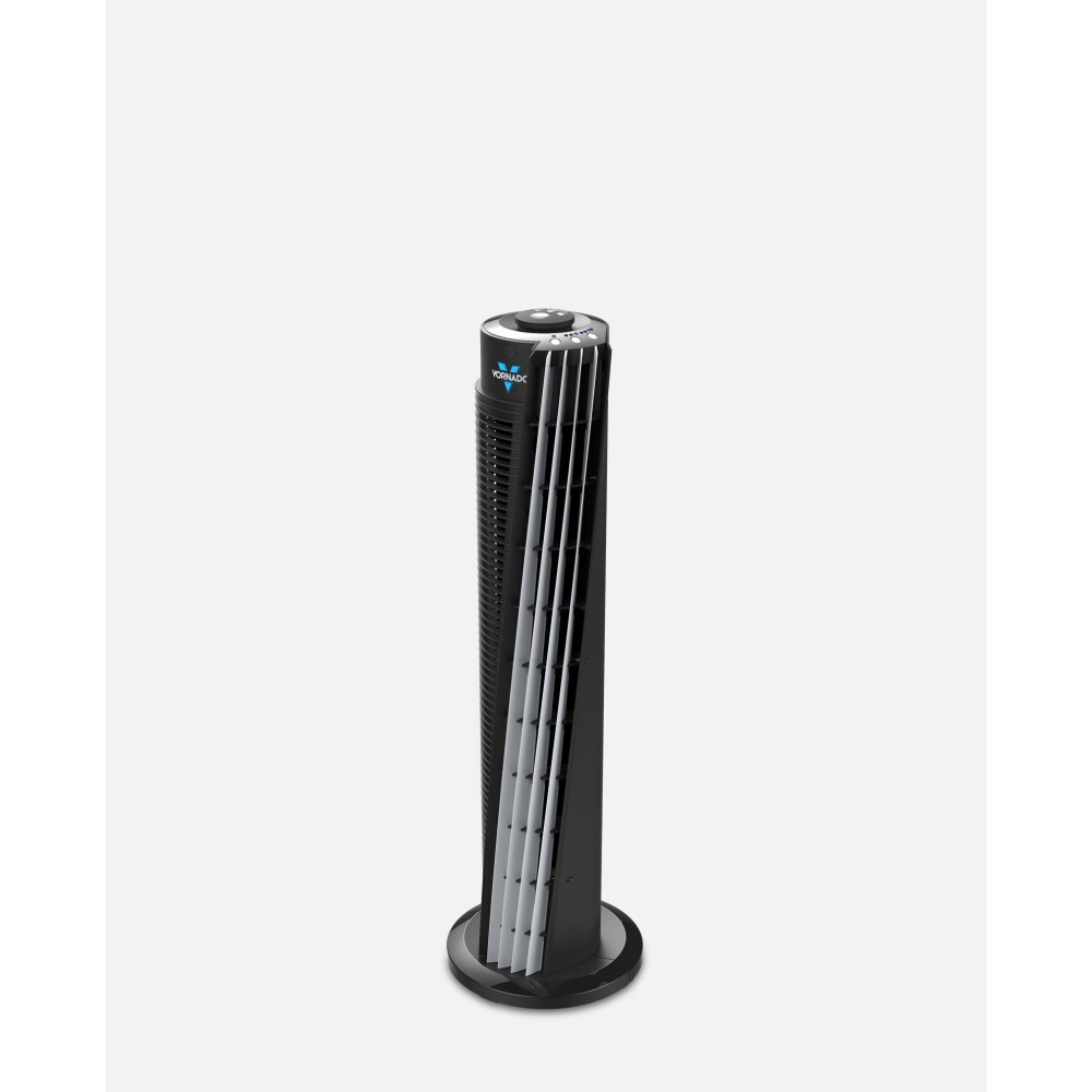 Vornado 143 Tower Circulator with Remote 120V 263 CFM 29″ Black - Flockneti