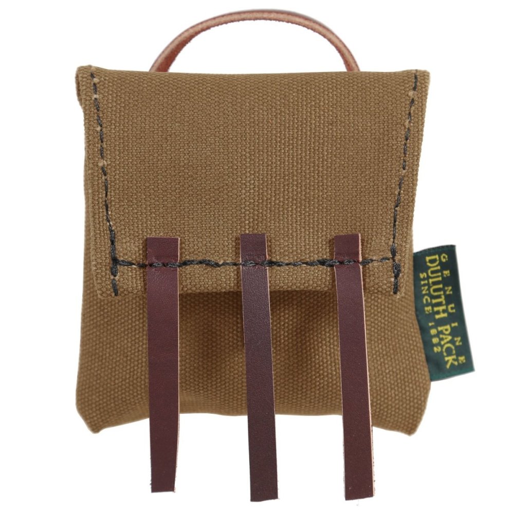 Duluth Pack Khaki Canvas Mini Ornament Pack - Flockneti