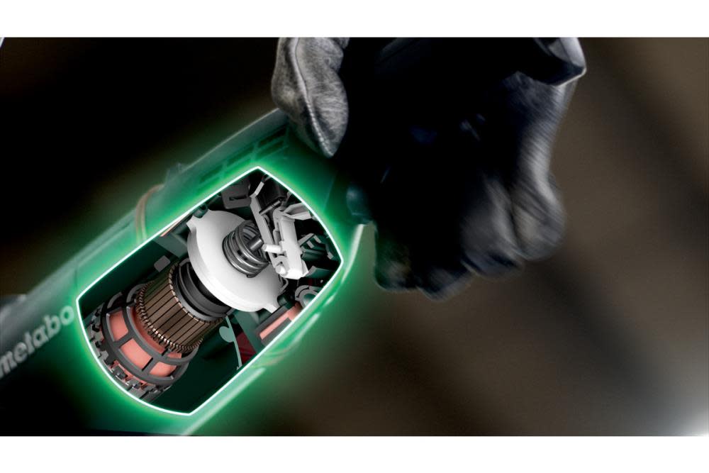Metabo 7″ Angle Grinder with Brake Non-Locking Paddle Electronics - Flockneti