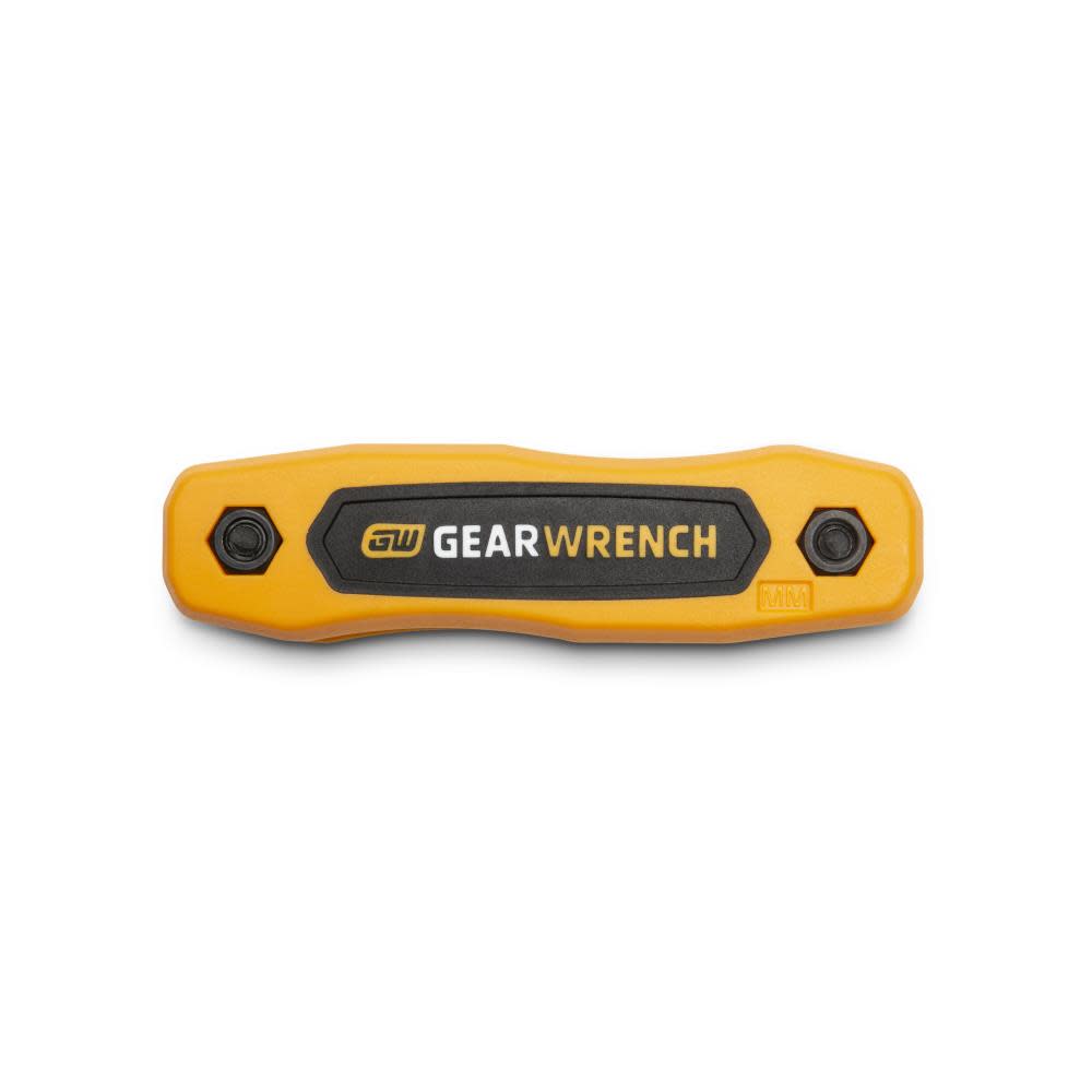 GEARWRENCH Metric Folding Hex Key Set 8pc - Flockneti