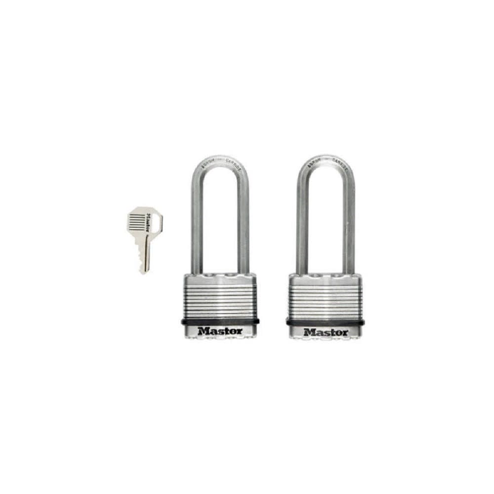 Master Lock Padlock 11/16 x 1 3/4″ Dual Ball Bearing Locking - Flockneti