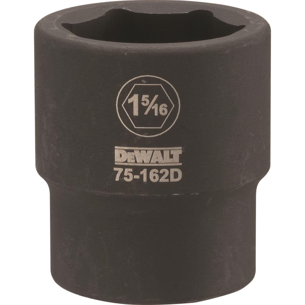 DEWALT 3/4 Drive X 1-5/16 6PT Standard Impact Socket - Flockneti