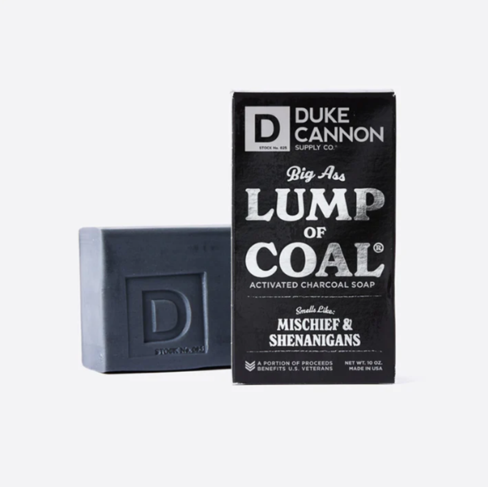 Duke Cannon LUMP OF COAL Soap 10oz Bar - Flockneti