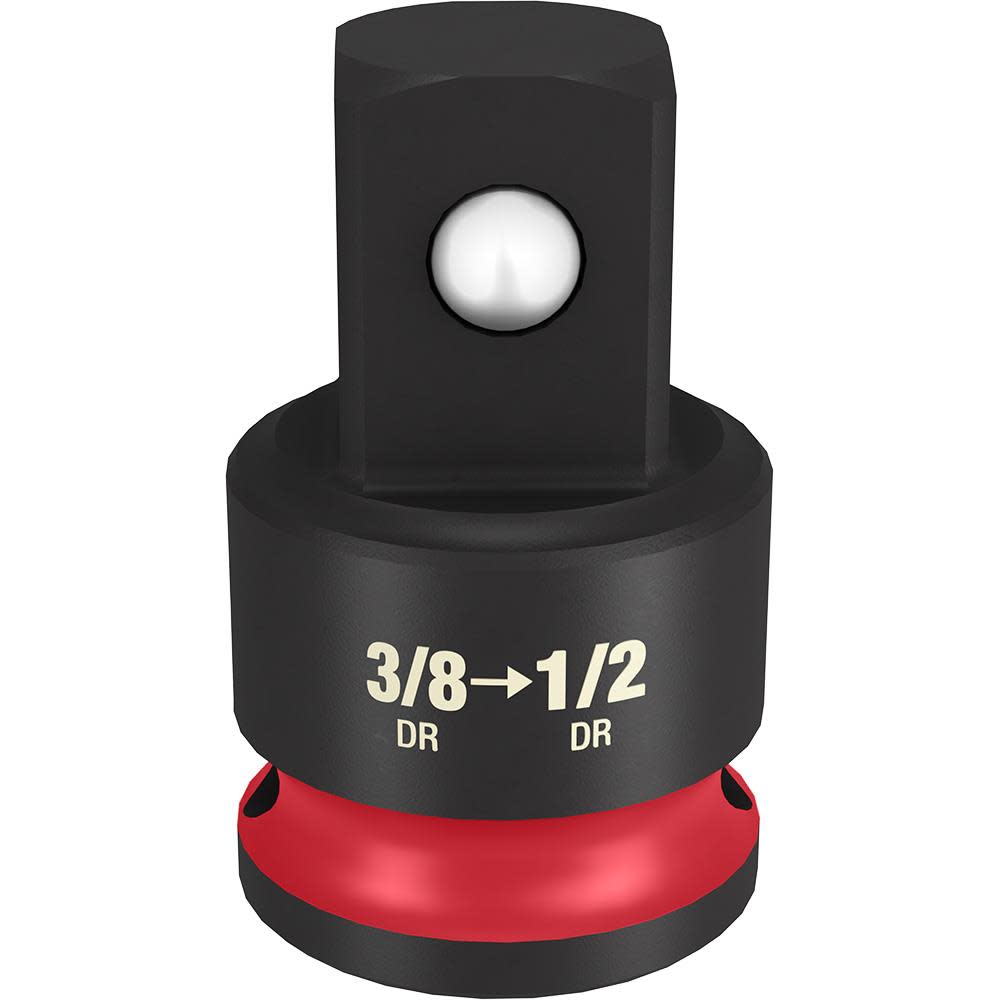 Milwaukee SHOCKWAVE Impact Duty Adapter 3/8″ Drive to 1/2″ Drive - Flockneti