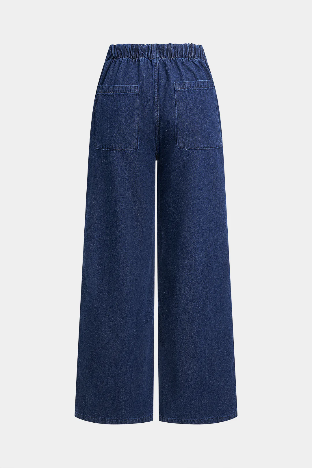 Denim Patchwork Pocket Jeans - Flockneti