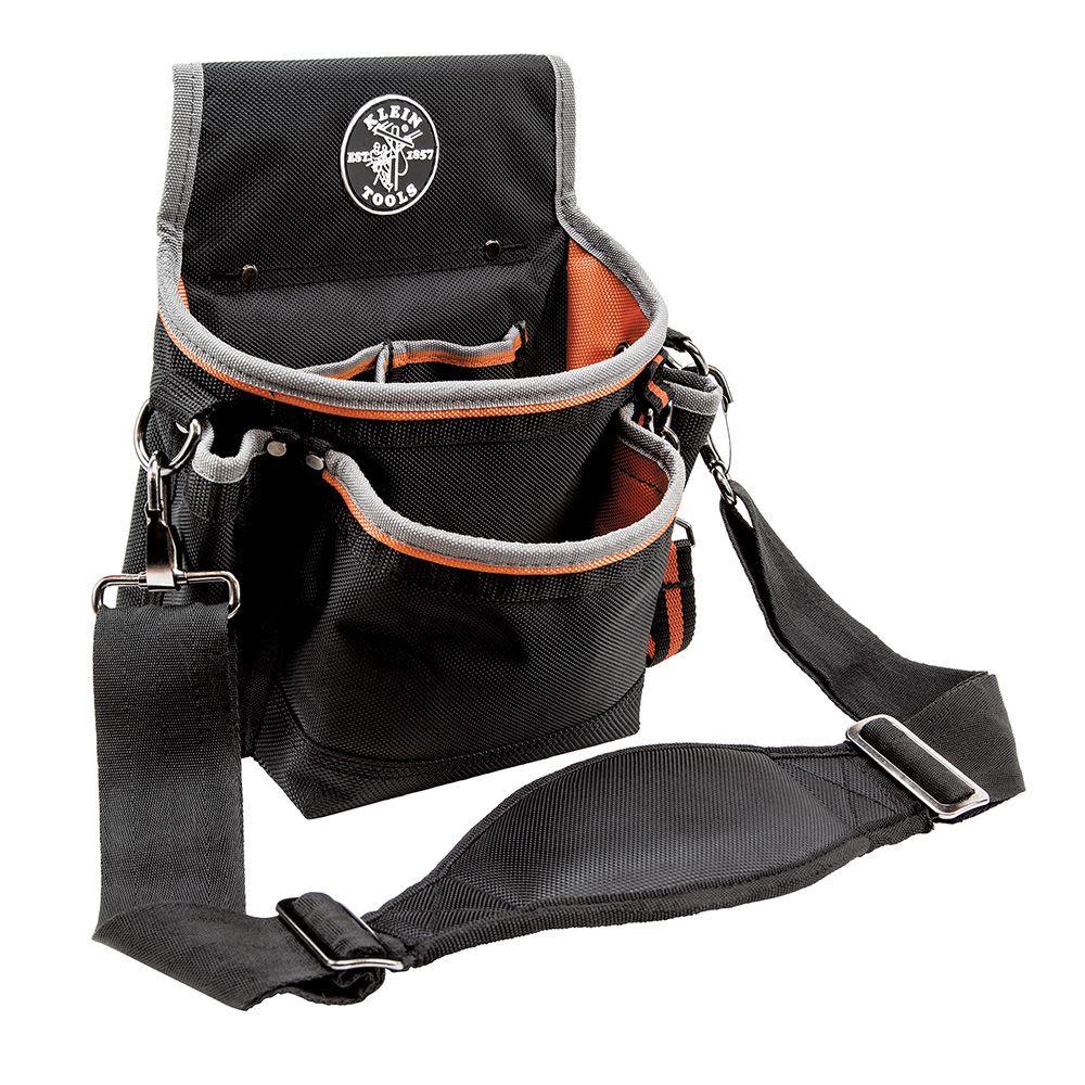 Klein Tools Tradesman Pro 15 Pocket Tool Pouch - Flockneti