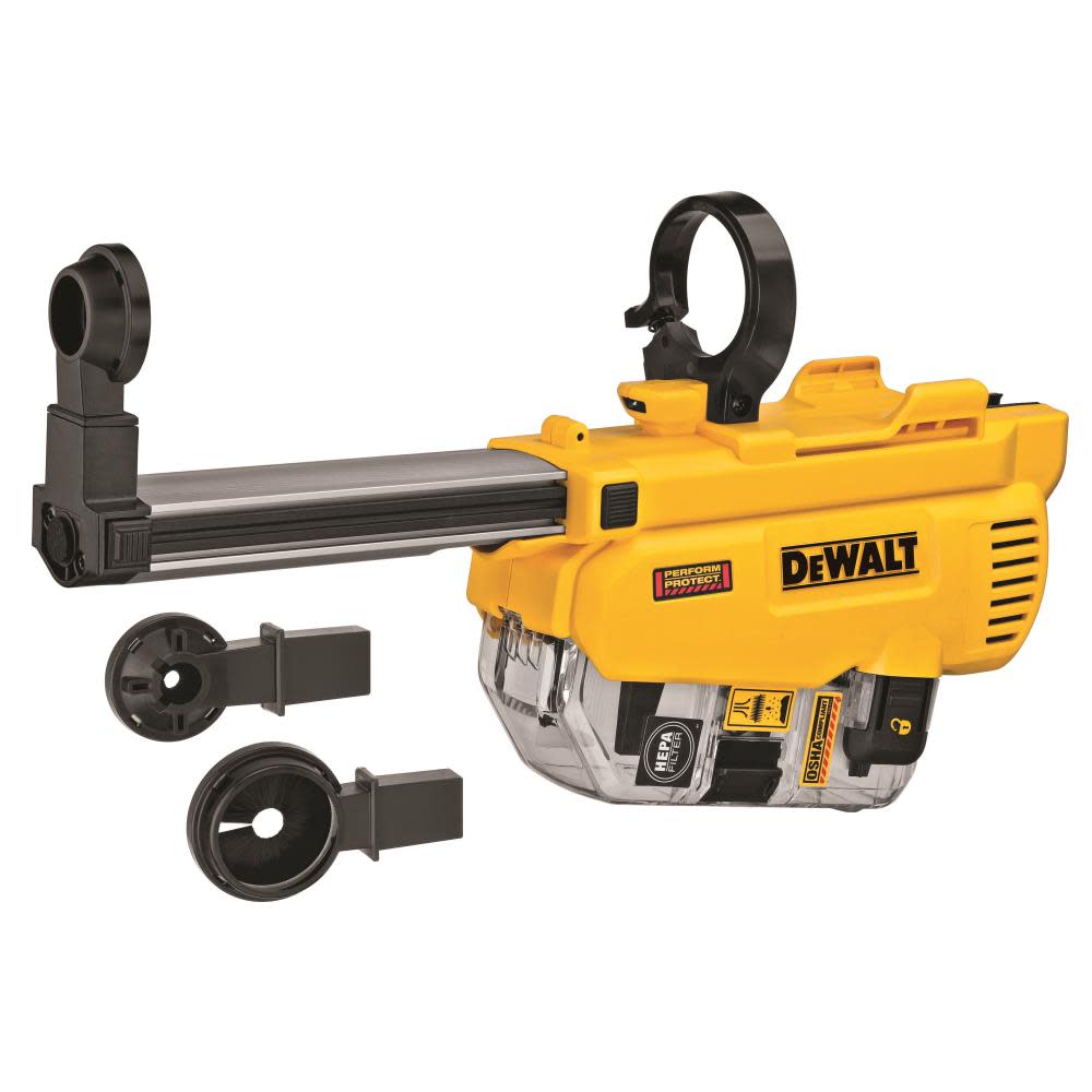 DEWALT Dust Extractor for DCH263 1-1/8 in. SDS Plus D-Handle Rotary Hammer - Flockneti