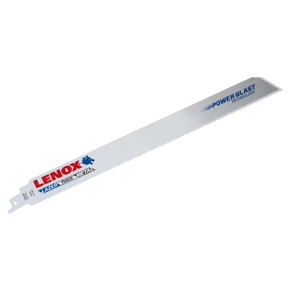 Lenox Reciprocating Saw Blade B12110R 12″ X 1″ X .042″ X 10 TPI 25pk - Flockneti