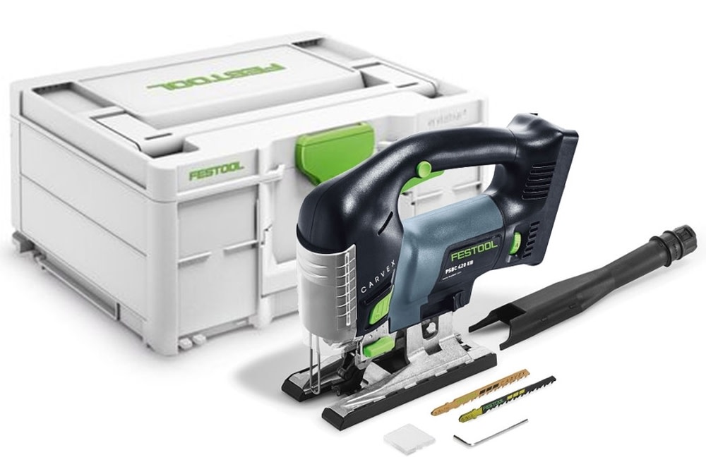 Festool Cordless Carvex Jigsaw PSBC 420 EB BASIC with Systainer Tool Only 576531 - Flockneti