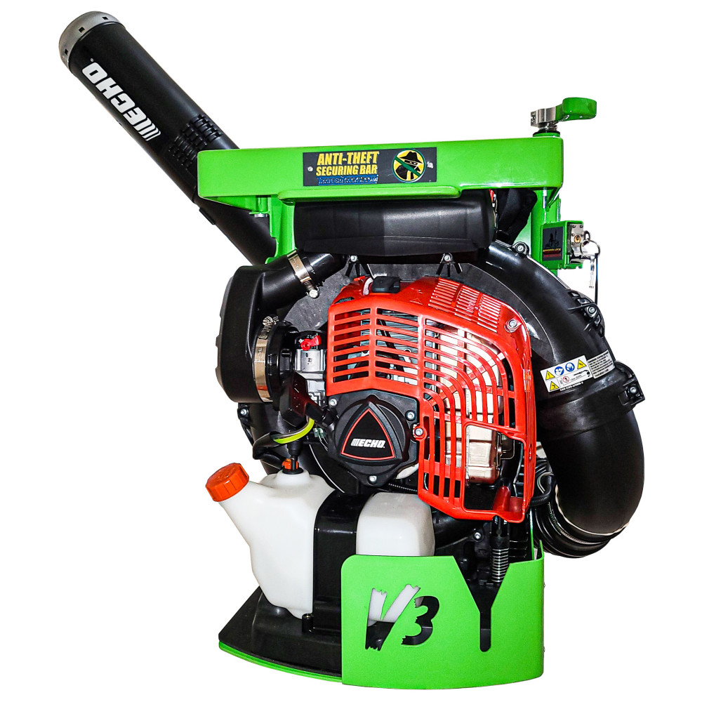 Green Touch Xtreme Pro Series Lockable Backpack Blower Rack - Flockneti