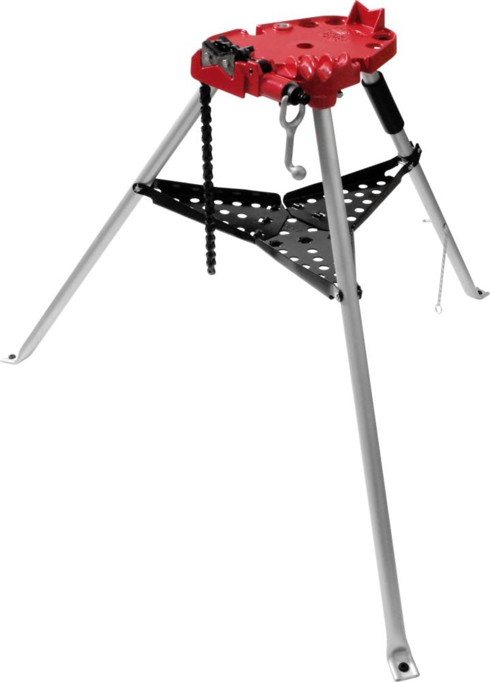 Reed Mfg Tripod Pipe Vise with Aluminum Legs - Flockneti