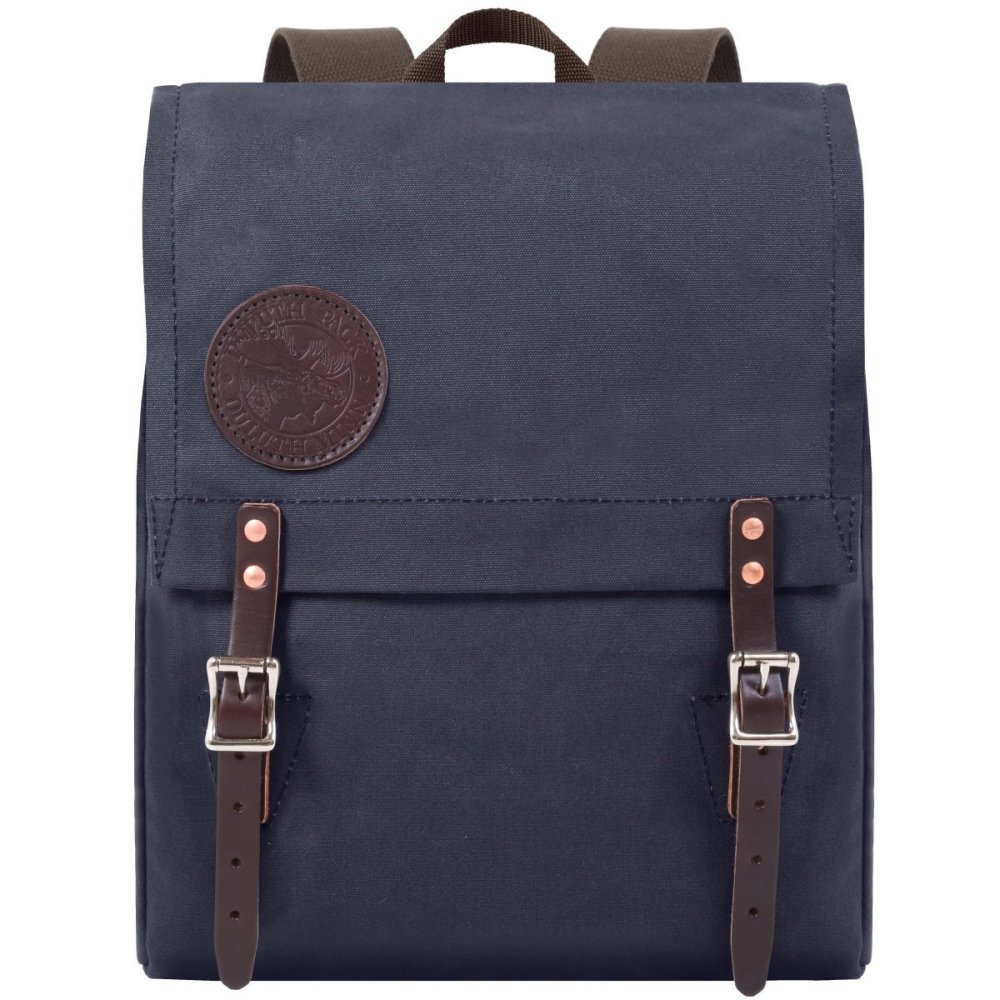 Duluth Pack 9 Liter Capacity Navy Box Style Child’s Backpack - Flockneti