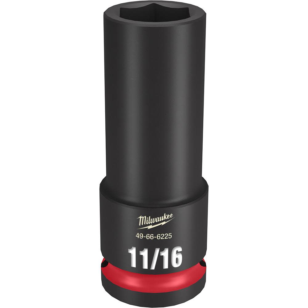 Milwaukee Impact Socket 1/2″ Drive 11/16″ Deep 6 Point - Flockneti