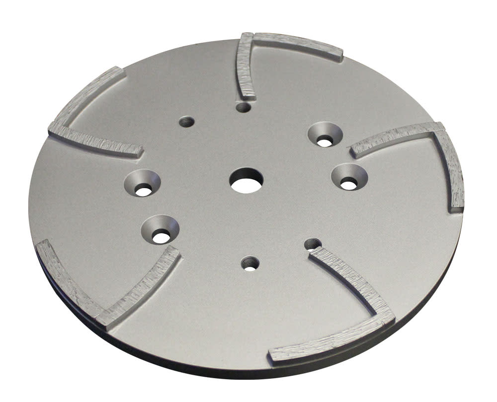 Edco 10″ – 10 Segmented Silver Economy Diamond Disc for EDCO’s 10″ Turbo Grinder - Flockneti